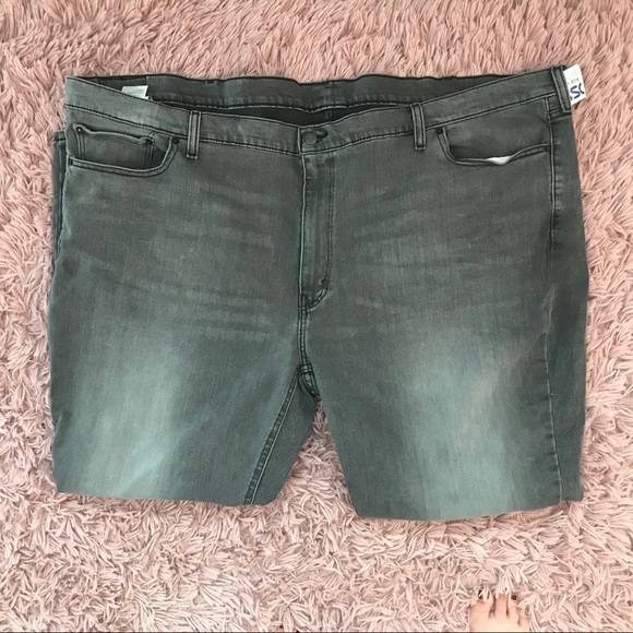 NWOT Mens 52w x 32 L Blqck Levi’s Waterless - Picture 1 of 4